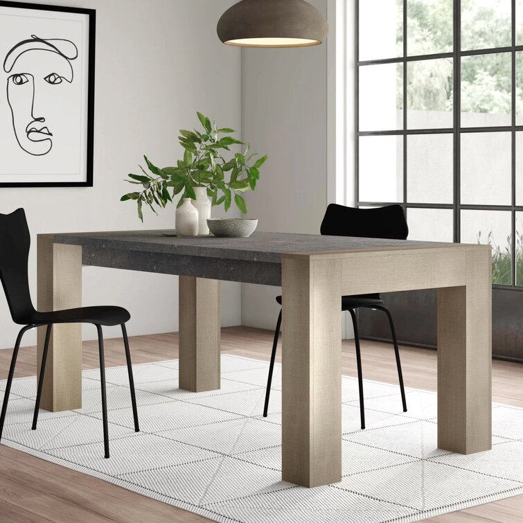 Wayfair grey online dining table